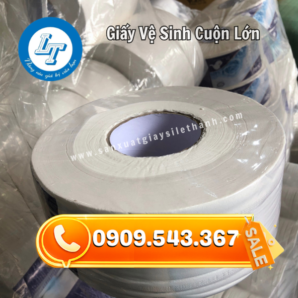GIẤY VỆ SINH CUỘN LỚN