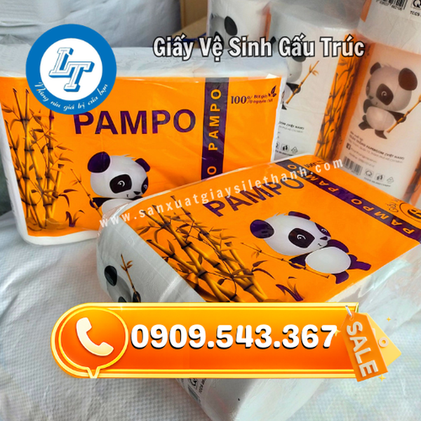GIẤY VỆ SINH GẤU TRÚC