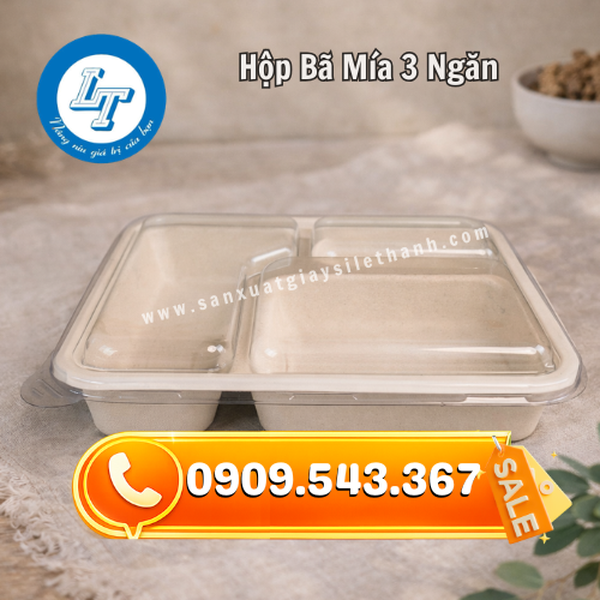 HỘP BÃ MÍA 3 NGĂN