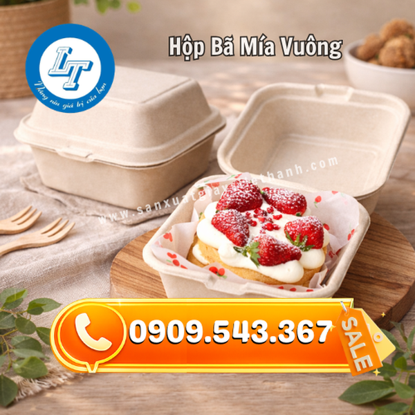 HỘP BÃ MÍA VUÔNG