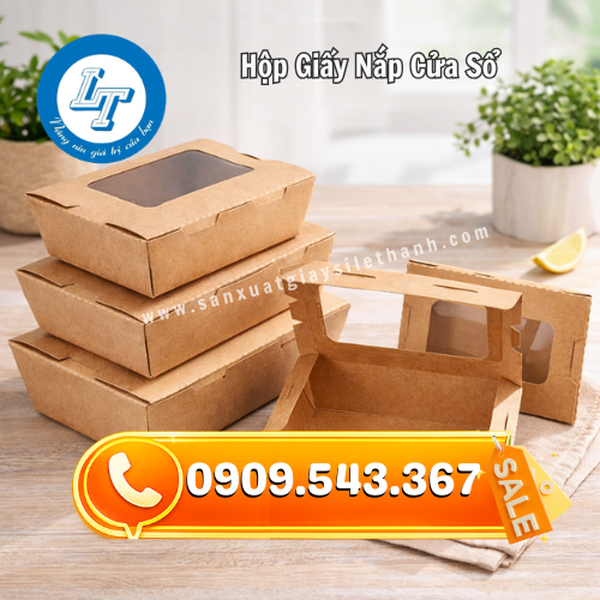 HỘP GIẤY NẮP CỬA SỔ