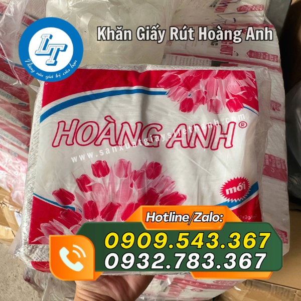 KHĂN GIẤY RÚT HOÀNG ANH