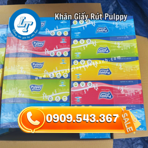 KHĂN GIẤY RÚT PULPPY