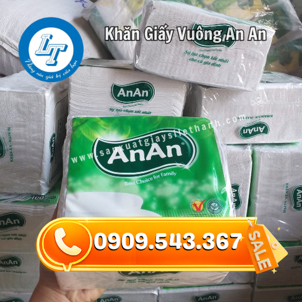KHĂN GIẤY VUÔNG AN AN