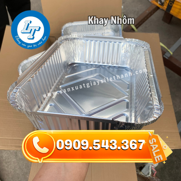 HỘP GIẤY BẠC - KHAY NHÔM