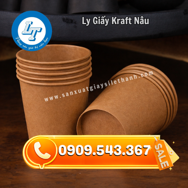 LY GIẤY KRAFT NÂU