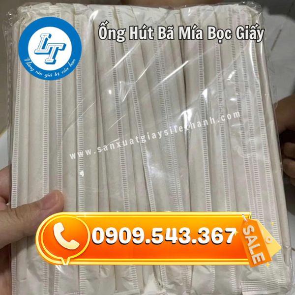 ỐNG HÚT BÃ MÍA BỌC GIẤY