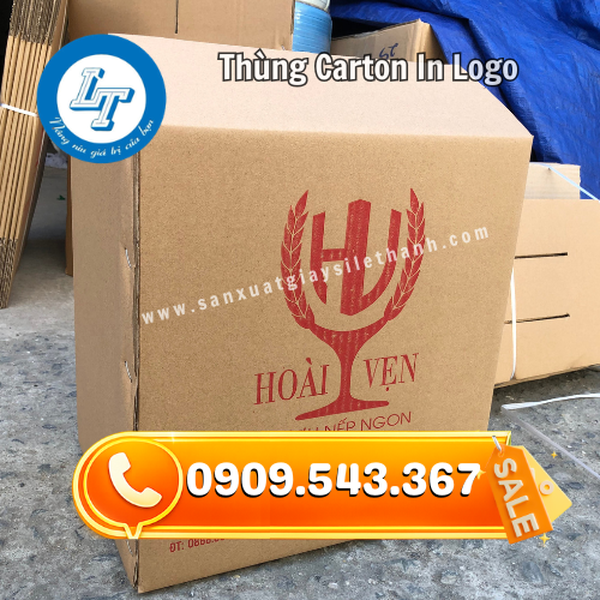 THÙNG CARTON IN LOGO