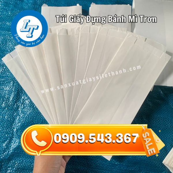TÚI GIẤY ĐỰNG BÁNH MÌ TRƠN