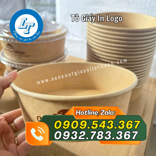 tô giấy in logo giá sỉ rẻ tô giấy in logo giá sỉ rẻ