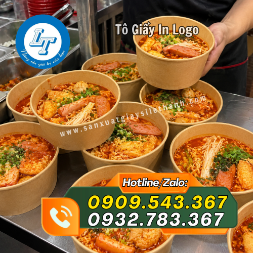 tô giấy in logo giúp nhận diện thương hiệu tô giấy in logo giúp nhận diện thương hiệu