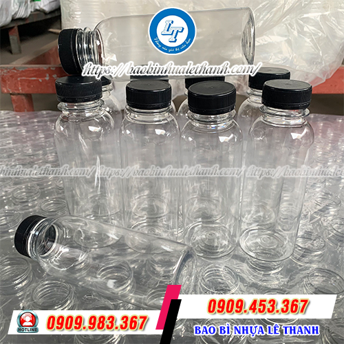 Chai nhựa 330ml miệng rộng Chai nhựa 330ml miệng rộng