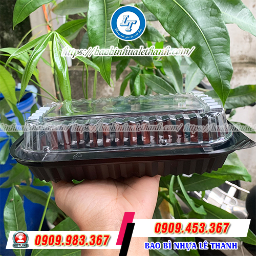 Hộp nhựa đế đen cứng cáp an toàn Hộp nhựa đế đen cứng cáp an toàn