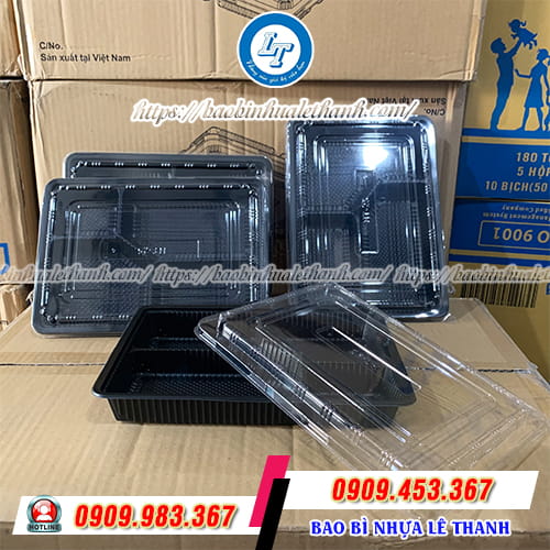 Hộp nhựa đế đen Hộp nhựa đế đen