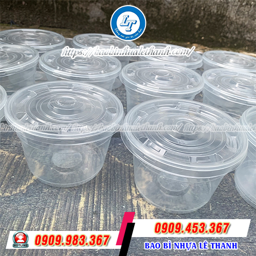 Hộp nhựa đựng cháo Hộp nhựa đựng cháo