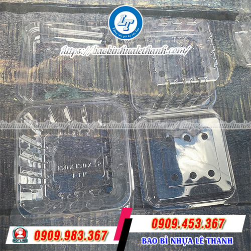 Hộp nhựa đựng trái cây 250g Hộp nhựa đựng trái cây 250g