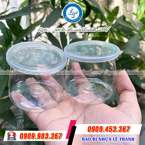 Hũ nhựa đựng sữa chua độ bền cao Hũ nhựa đựng sữa chua độ bền cao