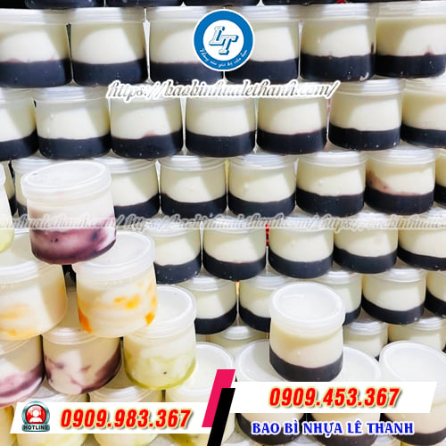 Hũ nhựa đựng sữa chua Hũ nhựa đựng sữa chua