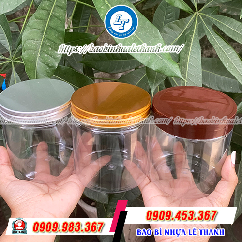 Hũ nhựa PET độ bền cao Hũ nhựa PET độ bền cao