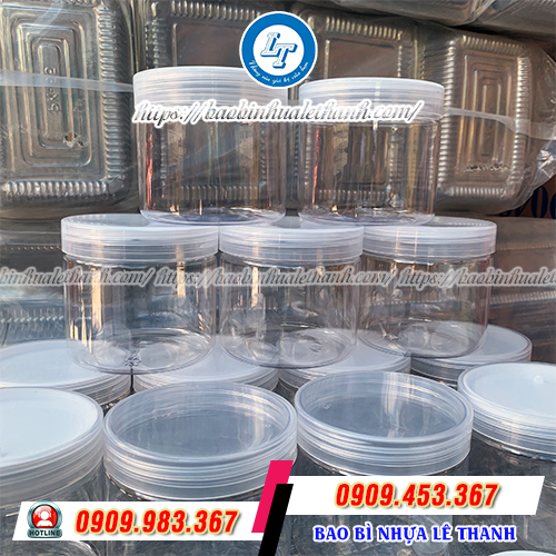 Hũ nhựa PET gọn nhẹ Hũ nhựa PET gọn nhẹ