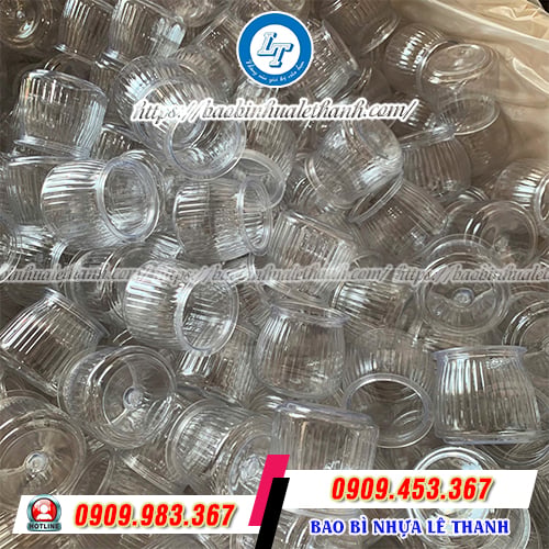 Hũ sữa chua nhựa sẵn kho Hũ sữa chua nhựa sẵn kho