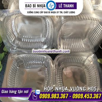 HỘP NHỰA ĐỰNG BÁNH H05