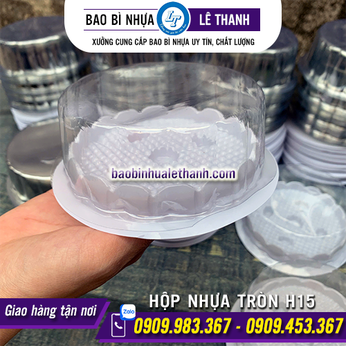 HỘP NHỰA ĐỰNG BÁNH H15