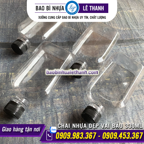 CHAI NHỰA DẸP VAI BẦU 500ML