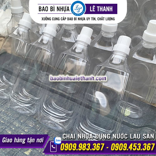 CHAI NHỰA PET ĐỰNG NƯỚC LAU SÀN