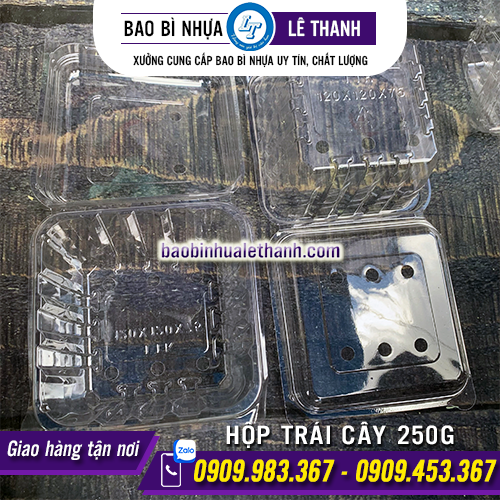 HỘP ĐỰNG TRÁI CÂY 250G