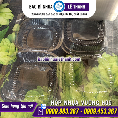 HỘP NHỰA ĐỰNG BÁNH H05