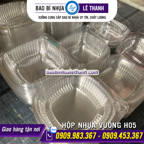HỘP NHỰA ĐỰNG BÁNH H05