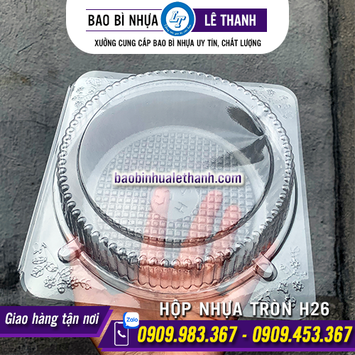 HỘP NHỰA ĐỰNG BÁNH H26