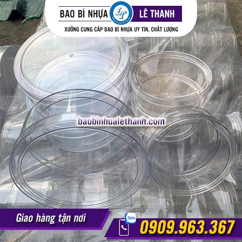 HỘP NHỰA MICA TRÒN