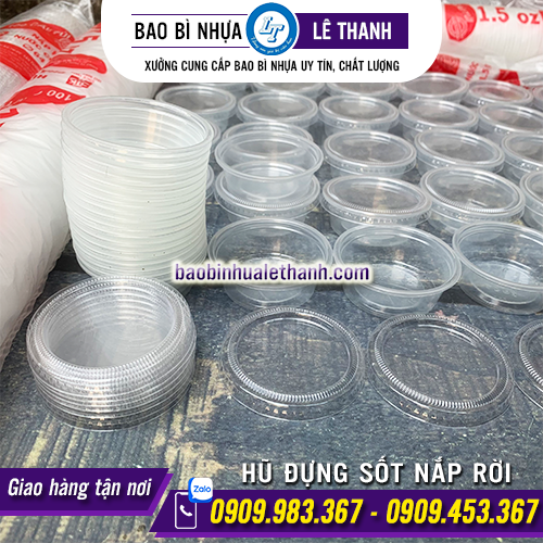 HŨ ĐỰNG SỐT NẮP RỜI