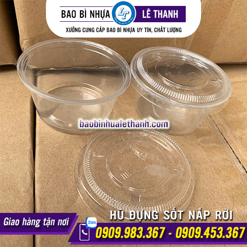 HŨ ĐỰNG SỐT NẮP RỜI