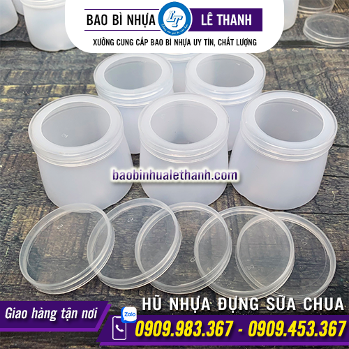 HŨ NHỰA ĐỰNG SỮA CHUA