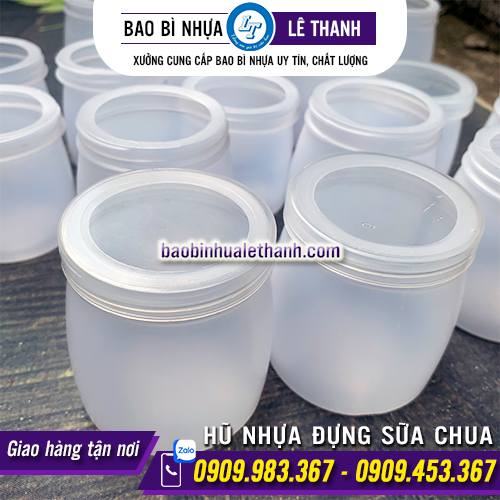 HŨ NHỰA ĐỰNG SỮA CHUA