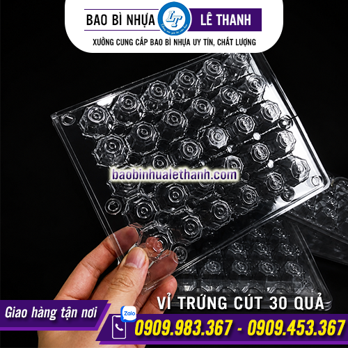 VỈ ĐỰNG TRỨNG CÚT 30 QUẢ