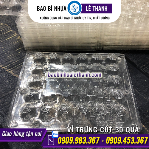 VỈ ĐỰNG TRỨNG CÚT 30 QUẢ