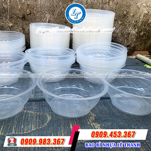 Tô nhựa dùng 1 lần gọn nhẹ Tô nhựa dùng 1 lần gọn nhẹ