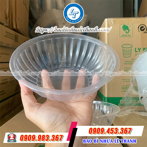 Tô nhựa trong dùng 1 lần Tô nhựa trong dùng 1 lần