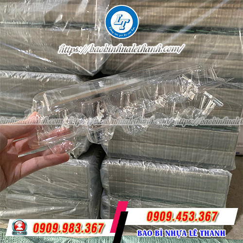 Vỉ nhựa đựng trứng 10 quả Vỉ nhựa đựng trứng 10 quả
