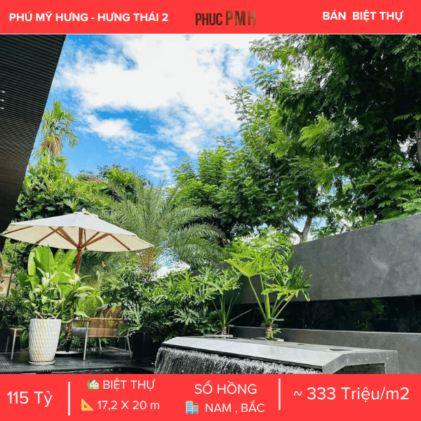 PHÚ MỸ HƯNG – BIỆT THỰ ĐƠN LẬP HƯNG THÁI 2 – NHÀ SIÊU ĐẸP – COMPOUND KHÉP KÍN – Ở NGAY