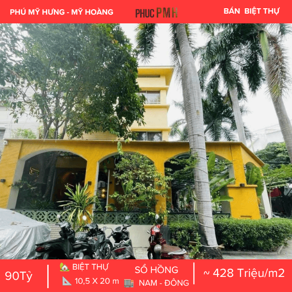 BIỆT THỰ GÓC 2 MẶT TIỀN MỸ HOÀNG – VỊ TRÍ KINH DOANH ĐẮC ĐỊA – DÒNG TIỀN CAO