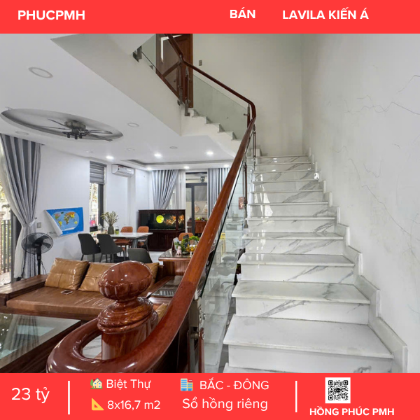 BÁN BIỆT THỰ GÓC 2 MẶT TIỀN LAVILA KIẾN Á QUẬN 7
