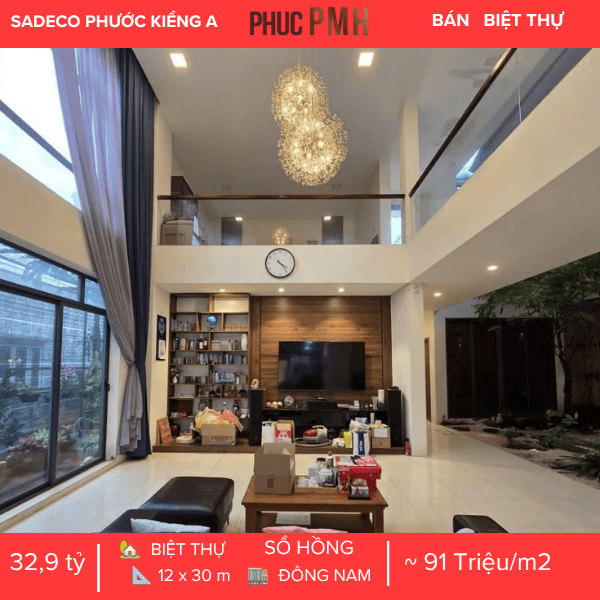 SIÊU BIỆT THỰ PHƯỚC KIỂN – DIỆN TÍCH KHỦNG 360M2 – CHIỀU NGANG 12M BỀ THẾ – GIÁ ĐẦU TƯ