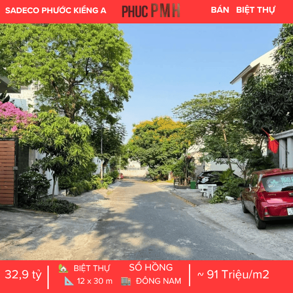 SIÊU BIỆT THỰ PHƯỚC KIỂN – DIỆN TÍCH KHỦNG 360M2 – CHIỀU NGANG 12M BỀ THẾ – GIÁ ĐẦU TƯ