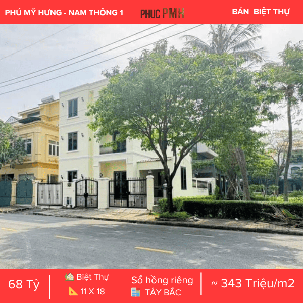  SIÊU PHẨM BIỆT THỰ ĐƠN LẬP GÓC CÔNG VIÊN NAM THÔNG 1 – KHÔNG GIAN XANH THUẦN KHIẾT
