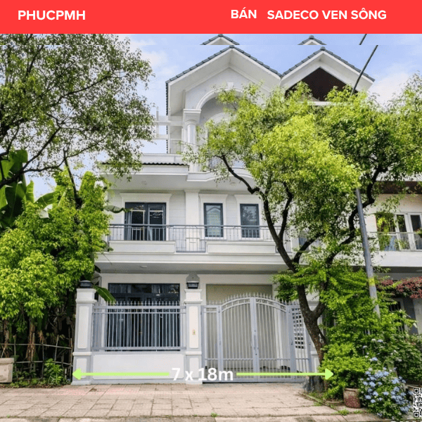 SIÊU PHẨM BIỆT THỰ SADECO VEN SÔNG Q7 – VỊ TRÍ ĐẮC ĐỊA LÔ E23 – HƯỚNG NAM MÁT MẺ